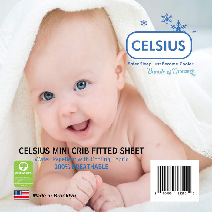 Bundle of Dreams Celsius Fitted Mini Crib Sheet