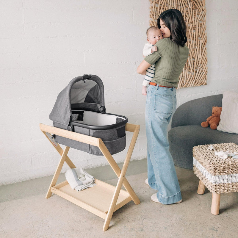 uppababy bassinet overnight sleep UPPAbaby Bassinet Stand — Cozy Kids Furniture