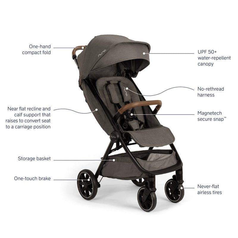 Nuna TRVL LX Stroller + PIPA Urbn Travel System — Cozy Kids Furniture