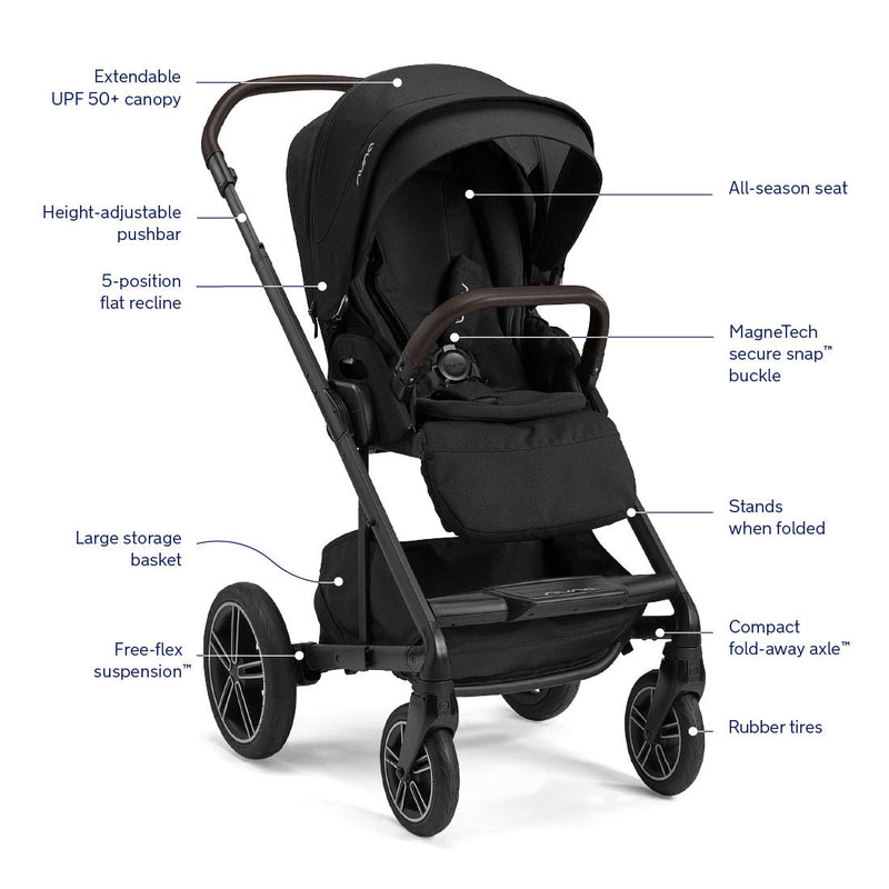 Nuna MIXX Next + PIPA Aire RX Travel System — Cozy Kids Furniture