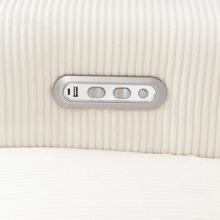 Namesake Willa Plus Power Glider Recliner + Power Headrest