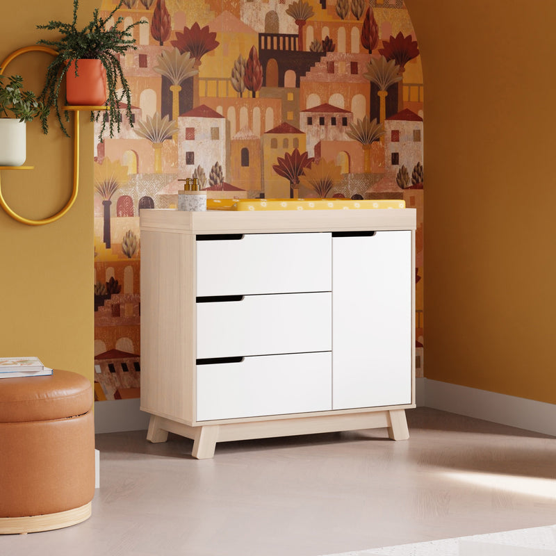 Babyletto Hudson 3-Drawer Changer Dresser with Removable Changing Tray