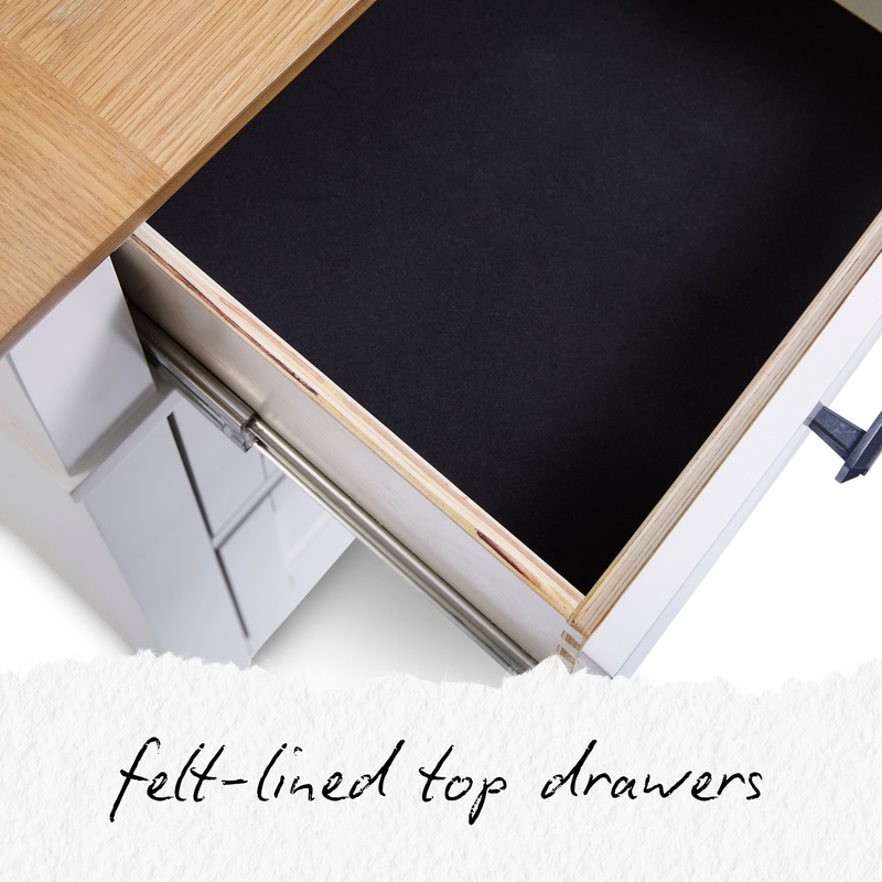 Parker House Artisan 7-Drawer Dresser with Lights