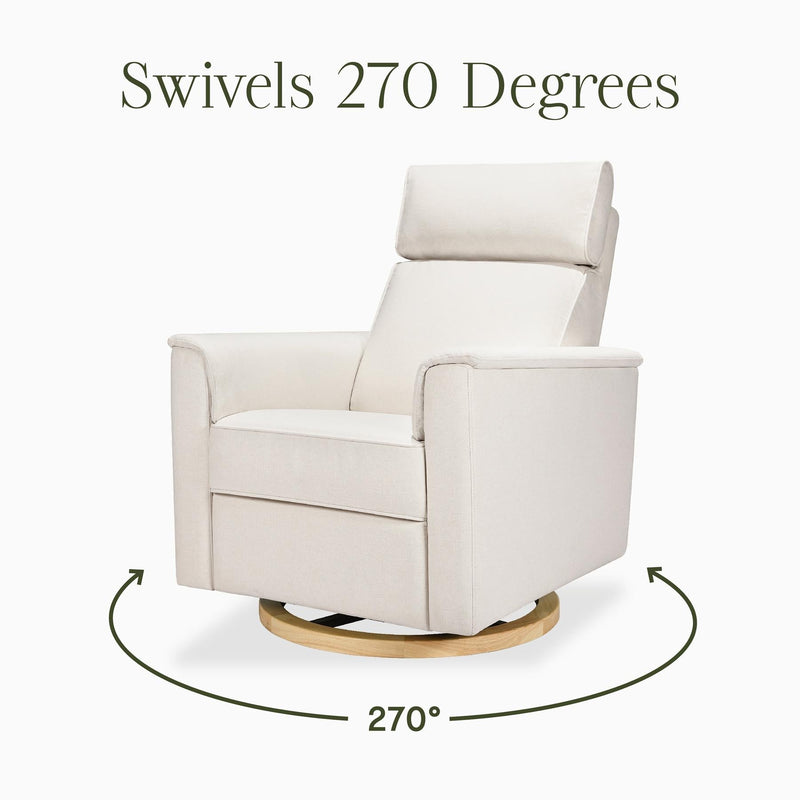 Namesake Willa Plus Power Glider Recliner + Power Headrest