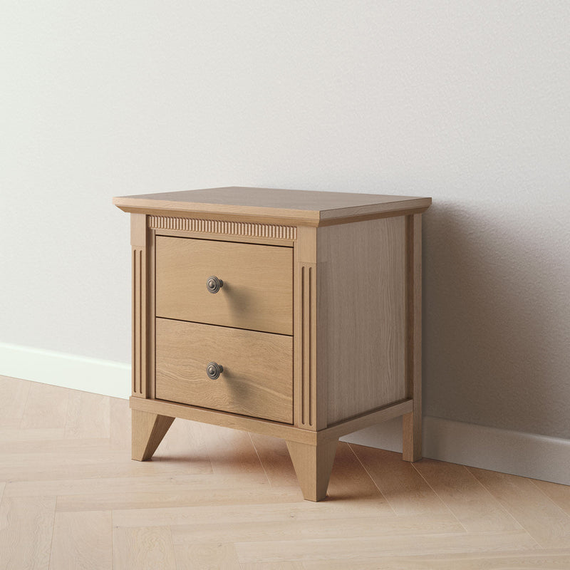 Silva Furniture Edison Nightstand | Nursery Side Table