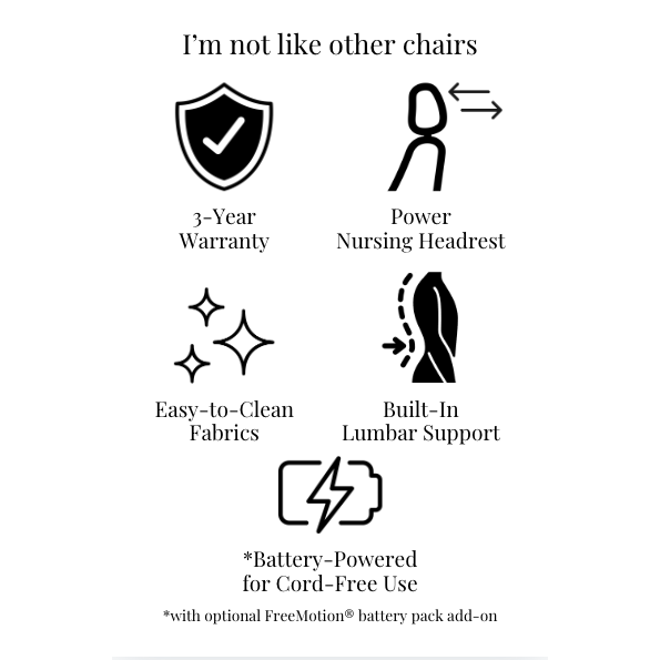 Parker House Radius Plus Swivel Glider Recliner with Power Tilt Headrest