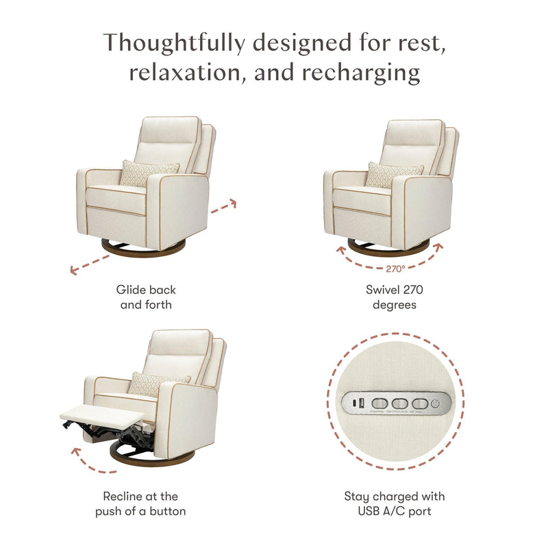 Nate Berkus x Babyletto Sigi Pro Power Recliner