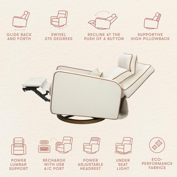 Nate Berkus x Babyletto Sigi Pro Power Recliner