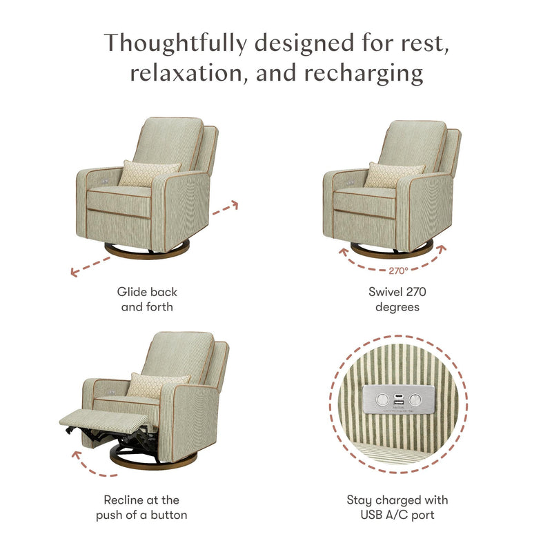 Nate Berkus x Babyletto Sigi Power Recliner