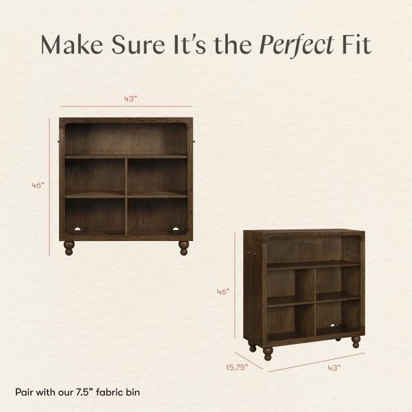 Nate Berkus x Babyletto Astre Bookcase