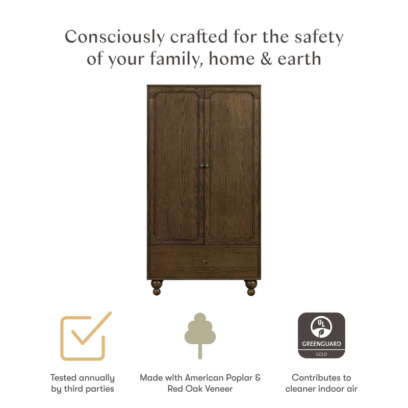 Nate Berkus x Babyletto Astre Armoire