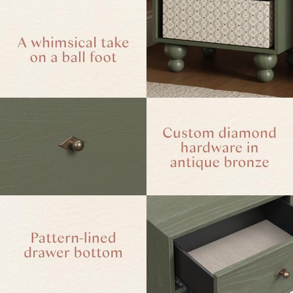 Nate Berkus x Babyletto Astre Nightstand