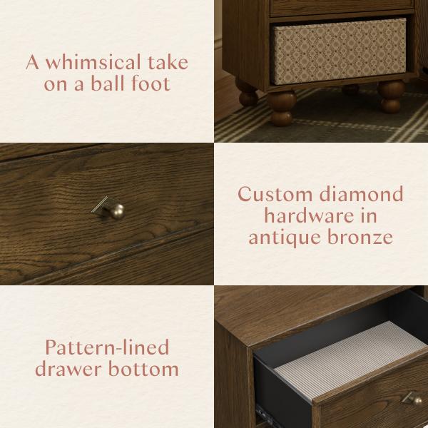 Nate Berkus x Babyletto Astre Nightstand