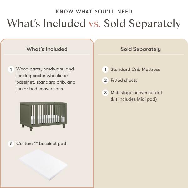 Nate Berkus x Babyletto Astre All-Stages Crib