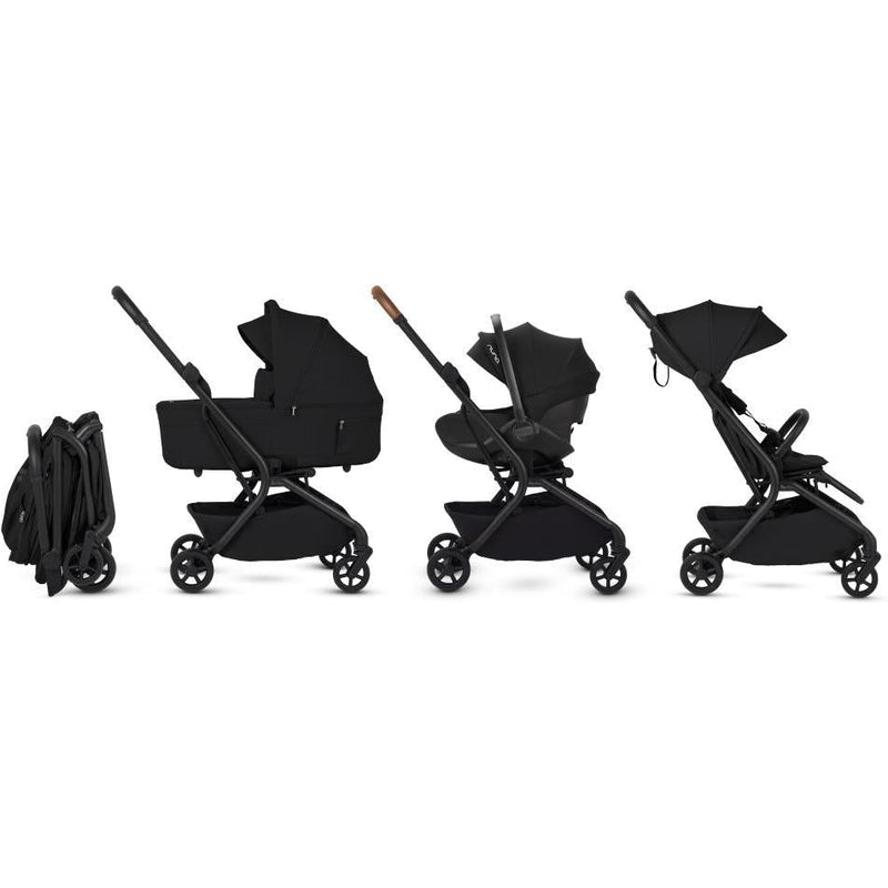 Silver Cross Nia Compact Stroller + Folding Bassinet Bundle