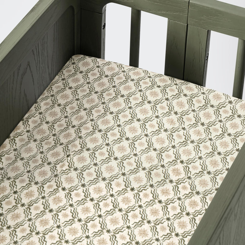 Nate Berkus x Babyletto All-Stages Bassinet Sheet