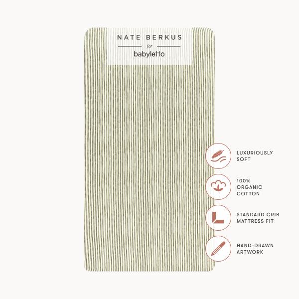Nate Berkus x Babyletto Crib Sheet