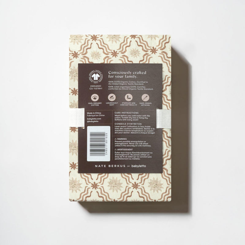 Nate Berkus x Babyletto Mini Crib Sheet