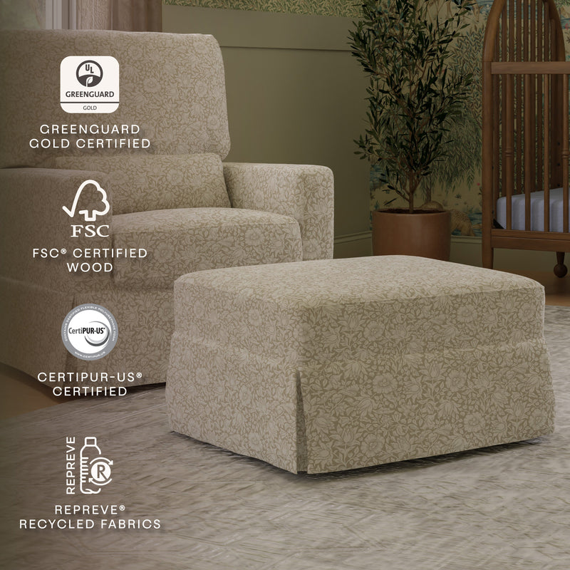 Morris & Co. x Namesake Crawford Gliding Ottoman