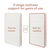 M53102A,Babyletto,Babyletto x Avocado Organic Crib Mattress 2-Stage and 100% Nontoxic