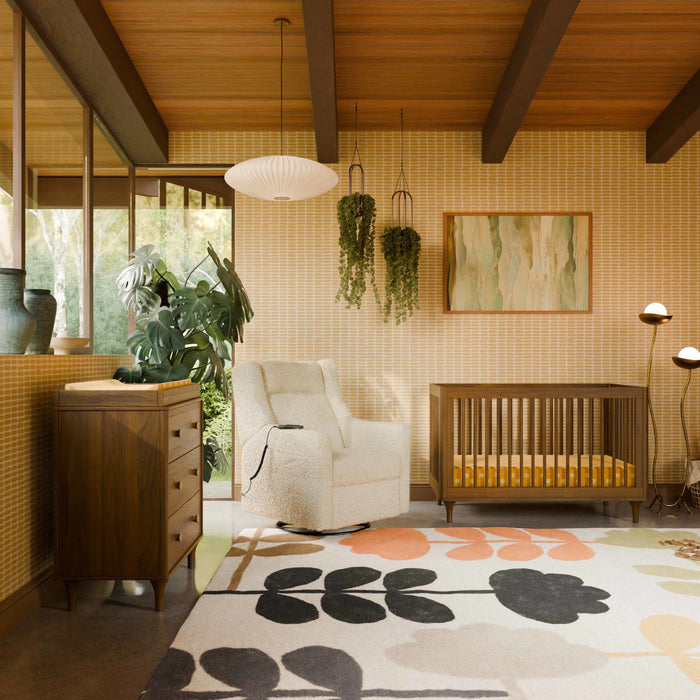 Babyletto Lolly 3-in-1 Convertible Crib with Toddler Bed Conversion Kit