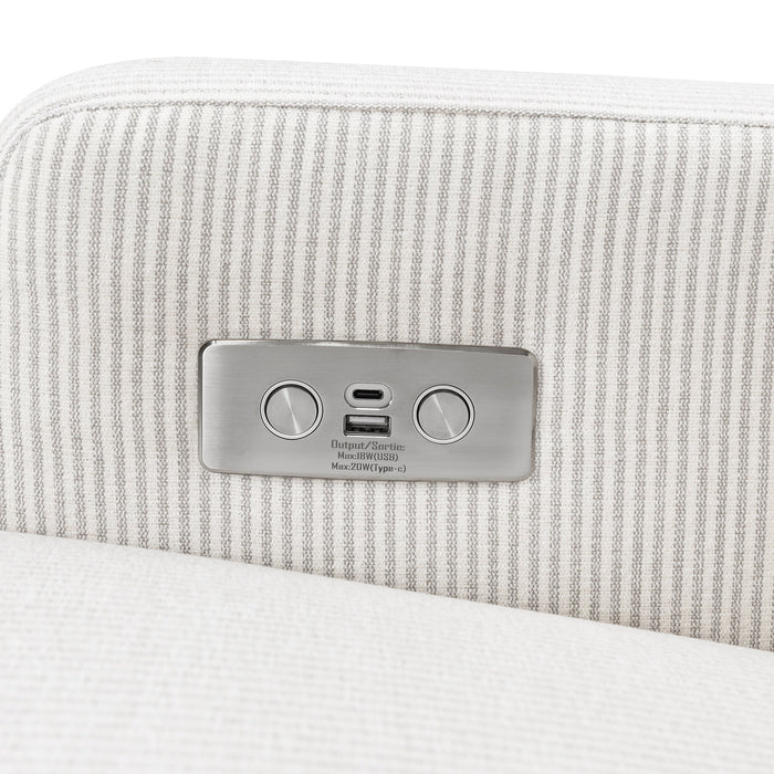 Namesake Crewe Electronic Recliner and Swivel Glider