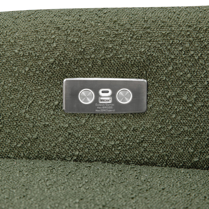 Babyletto Kiwi Electronic Recliner and Swivel Glider with USB port