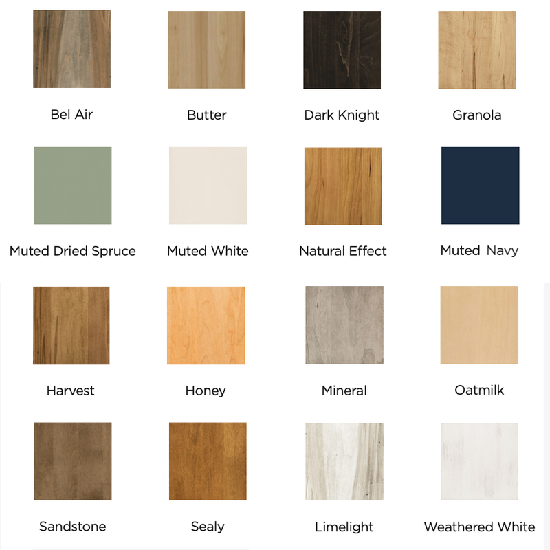 Milk Street Baby Swatches (Mira, Noelani, Sage, Tiegen)