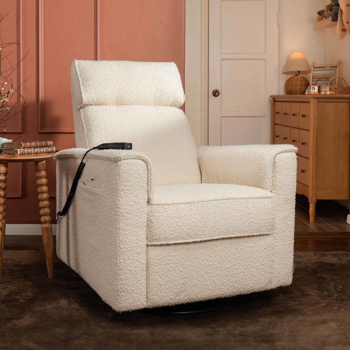 Namesake Willa Deluxe Power Recliner and Swivel Glider with Heat and Massage