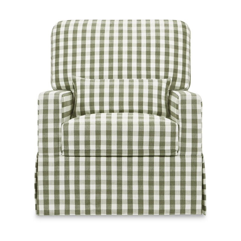 Namesake Crawford Pillowback Comfort Swivel Glider