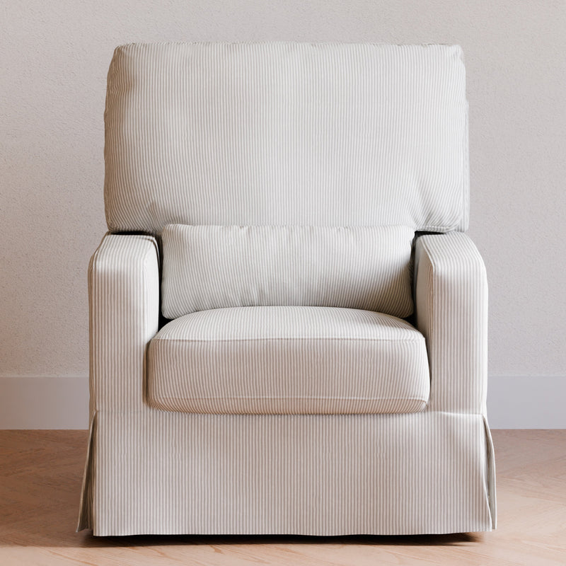 Namesake Crawford Pillowback Comfort Swivel Glider