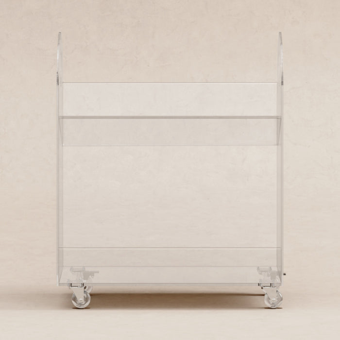 Babyletto Presto Acrylic Bookcase and Cart