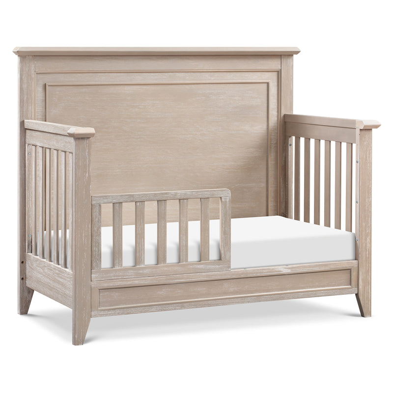 Monogram by Namesake Beckett Rustic 4-in-1  Convertible Flat Top Crib