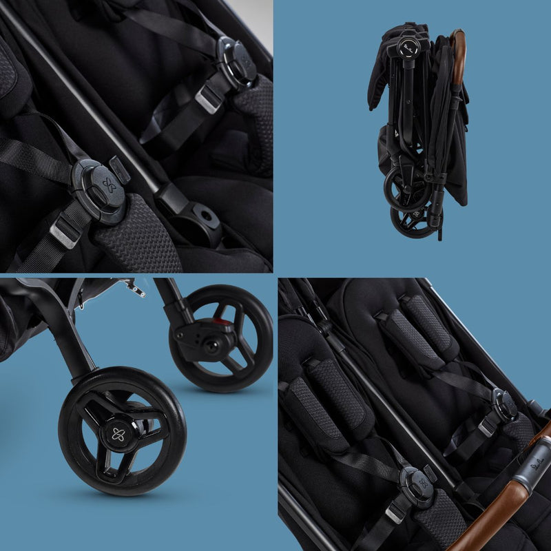 Silver Cross Jet Double Stroller — Cozy Kids Furniture