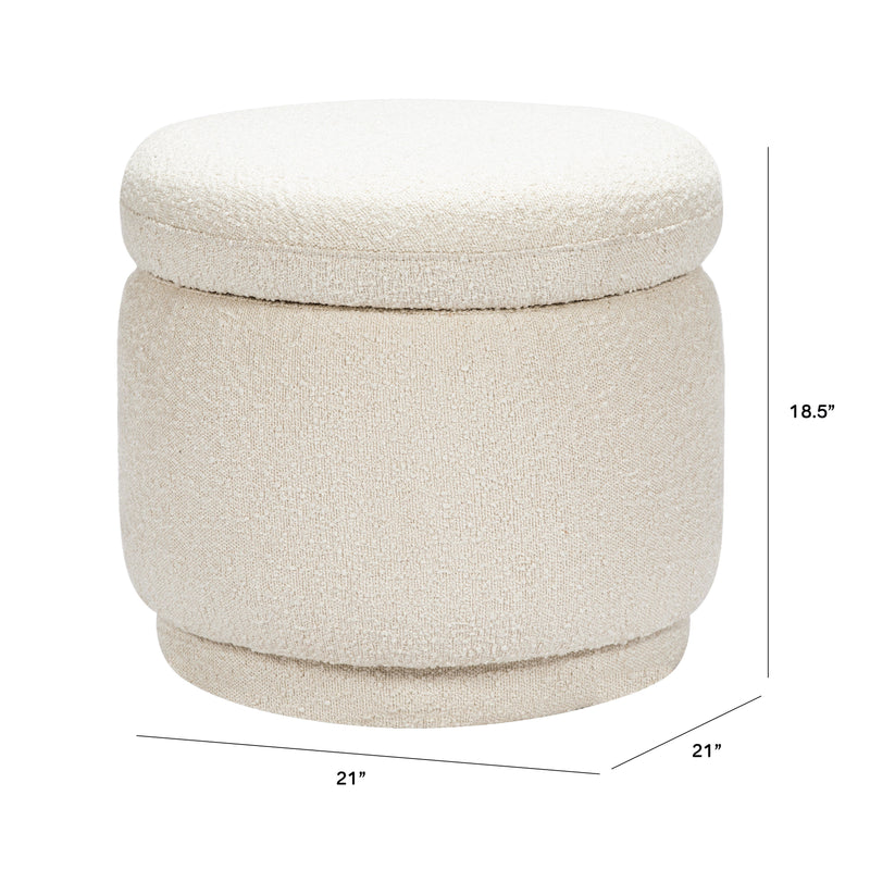 Babyletto Enoki Storage Ottoman in Boucle