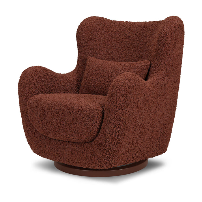 Babyletto Solstice Swivel Glider in Teddy Loop