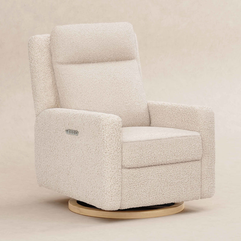 Babyletto Sigi Pro Power Recliner & Swivel Glider with Power Adjustable Headrest and Lumbar Support