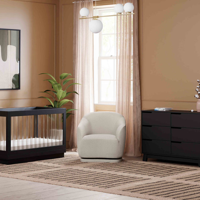 Babyletto Foy Glider in Boucle