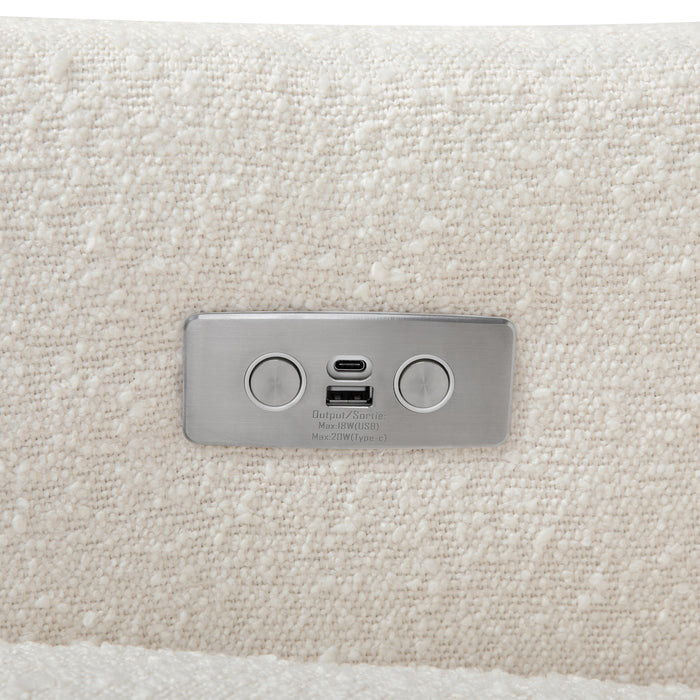 Babyletto Kiwi Electronic Recliner and Swivel Glider with USB port