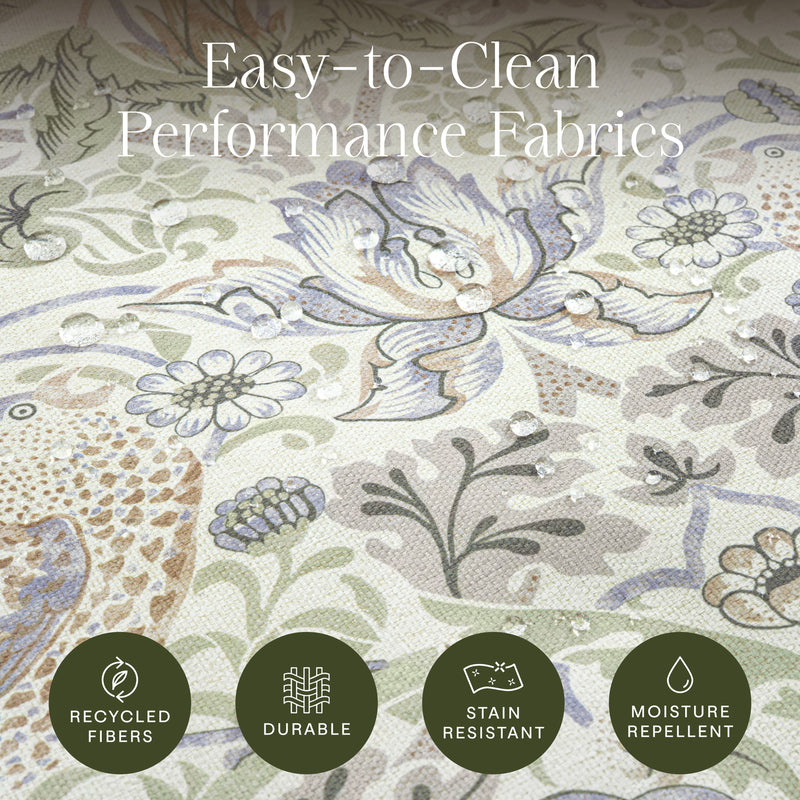 Morris & Co. x Namesake Crawford Pillowback Comfort Swivel Glider