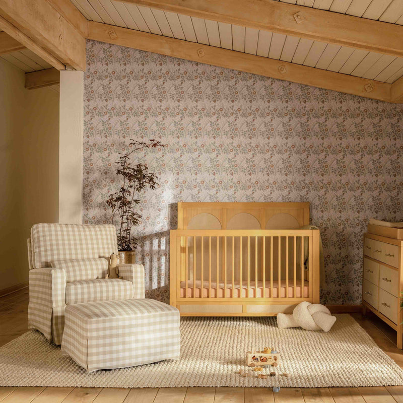 Namesake Crawford Pillowback Comfort Swivel Glider