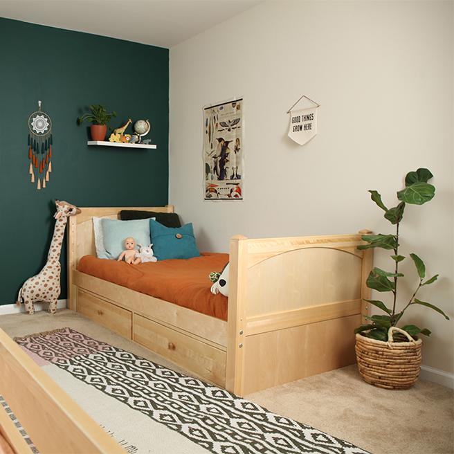 Maxtrix Twin XL Basic Bed - Medium