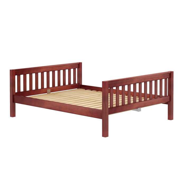 Maxtrix Queen Basic Bed - Low