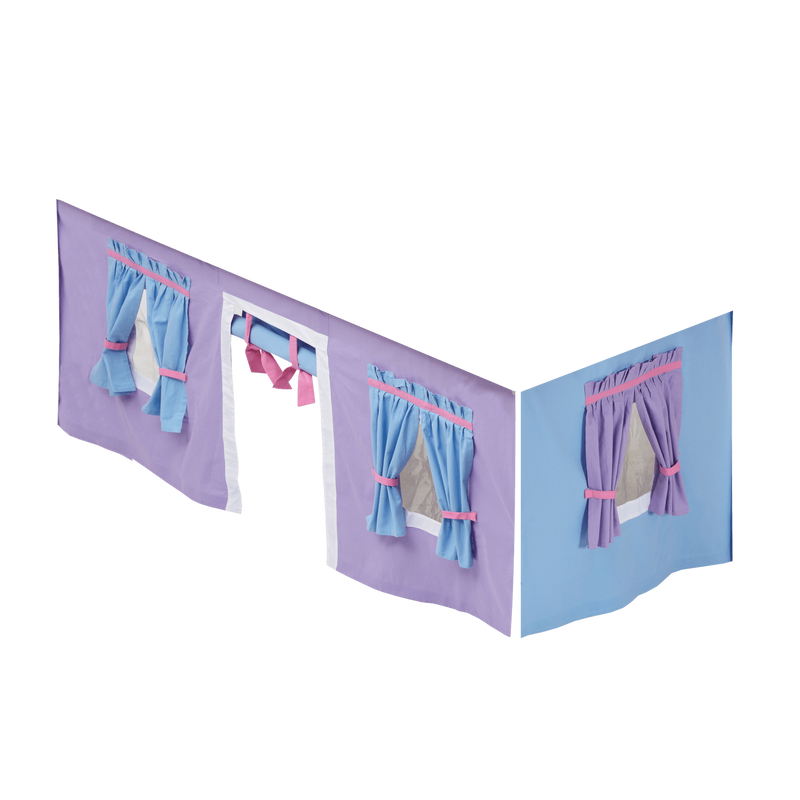 Maxtrix Twin Low Loft / Bunk Under Bed Curtain