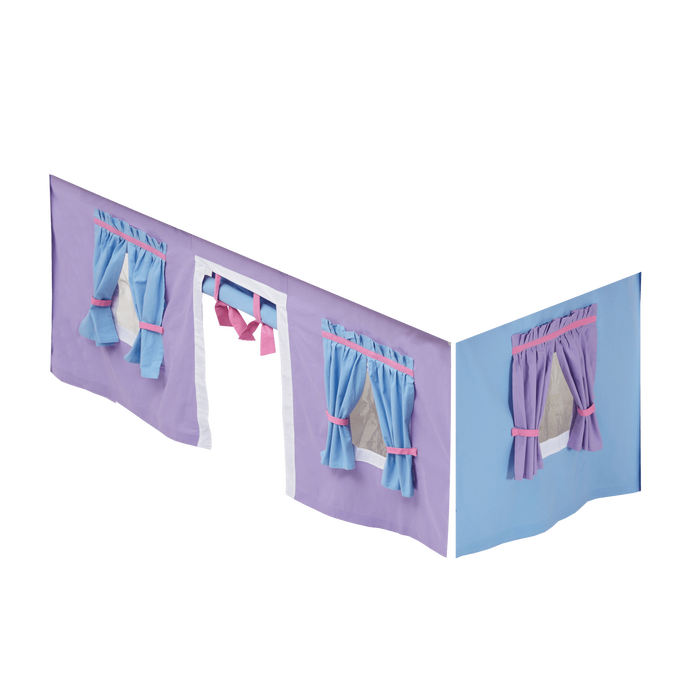 Maxtrix Twin Low Loft / Bunk Under Bed Curtain