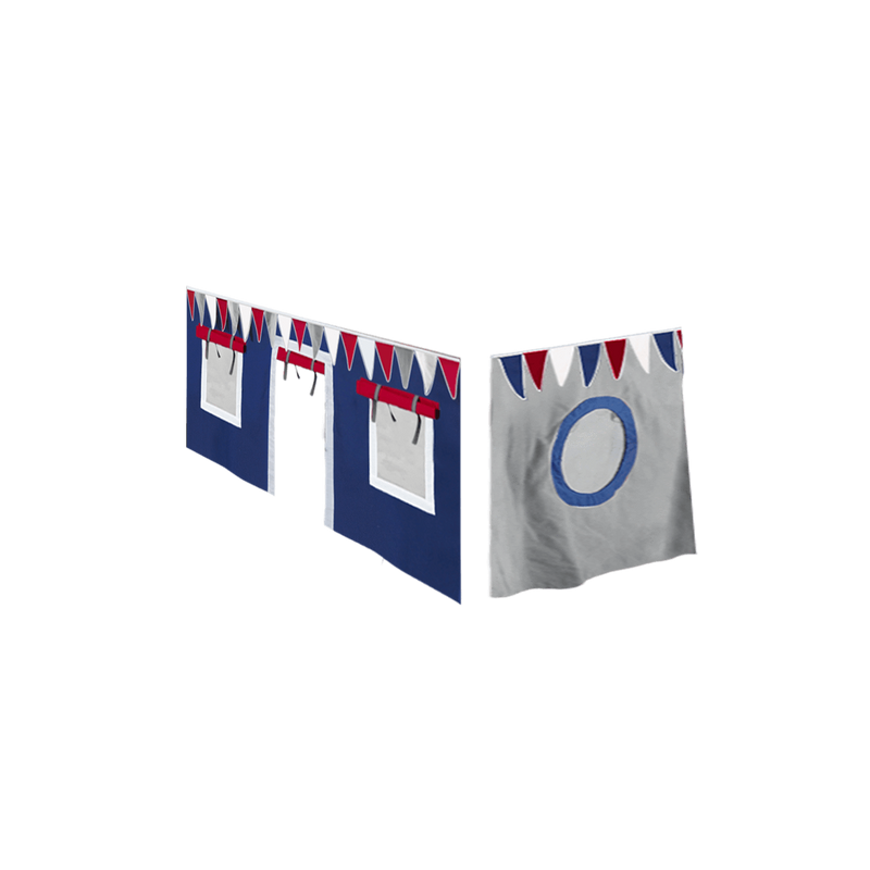Maxtrix Twin Low Loft / Bunk Under Bed Curtain