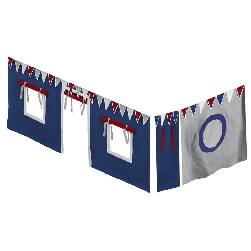 Maxtrix Full Low Loft / Bunk Underbed Curtain