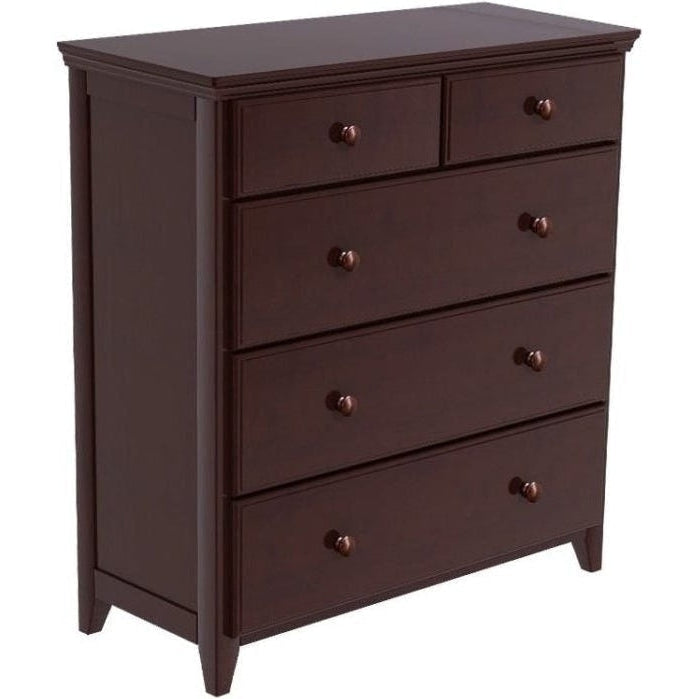 Jackpot Deluxe 2-Over-3 5-Drawer Dresser