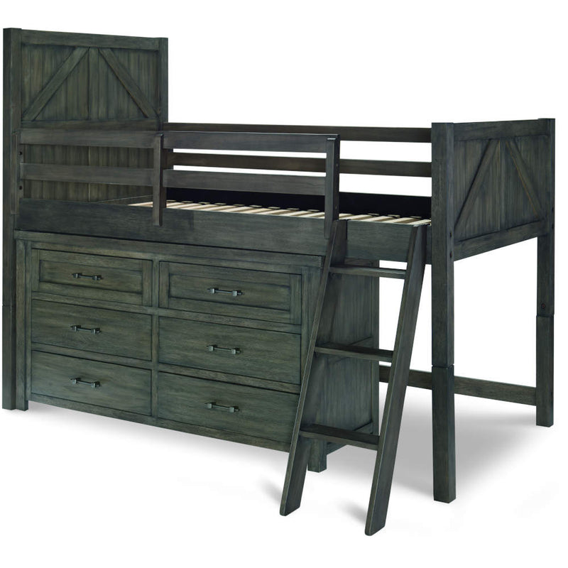 Legacy Classic Kids Bunkhouse Mid Loft Twin Bed