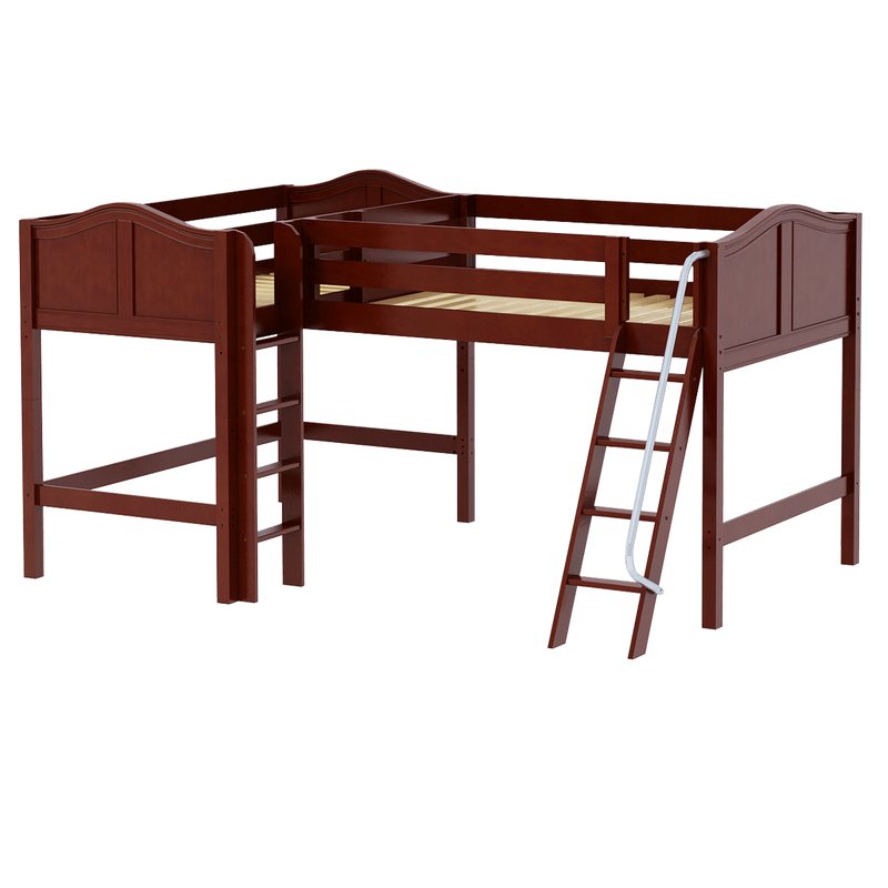 Maxtrix Twin Full Medium Corner Loft Bed